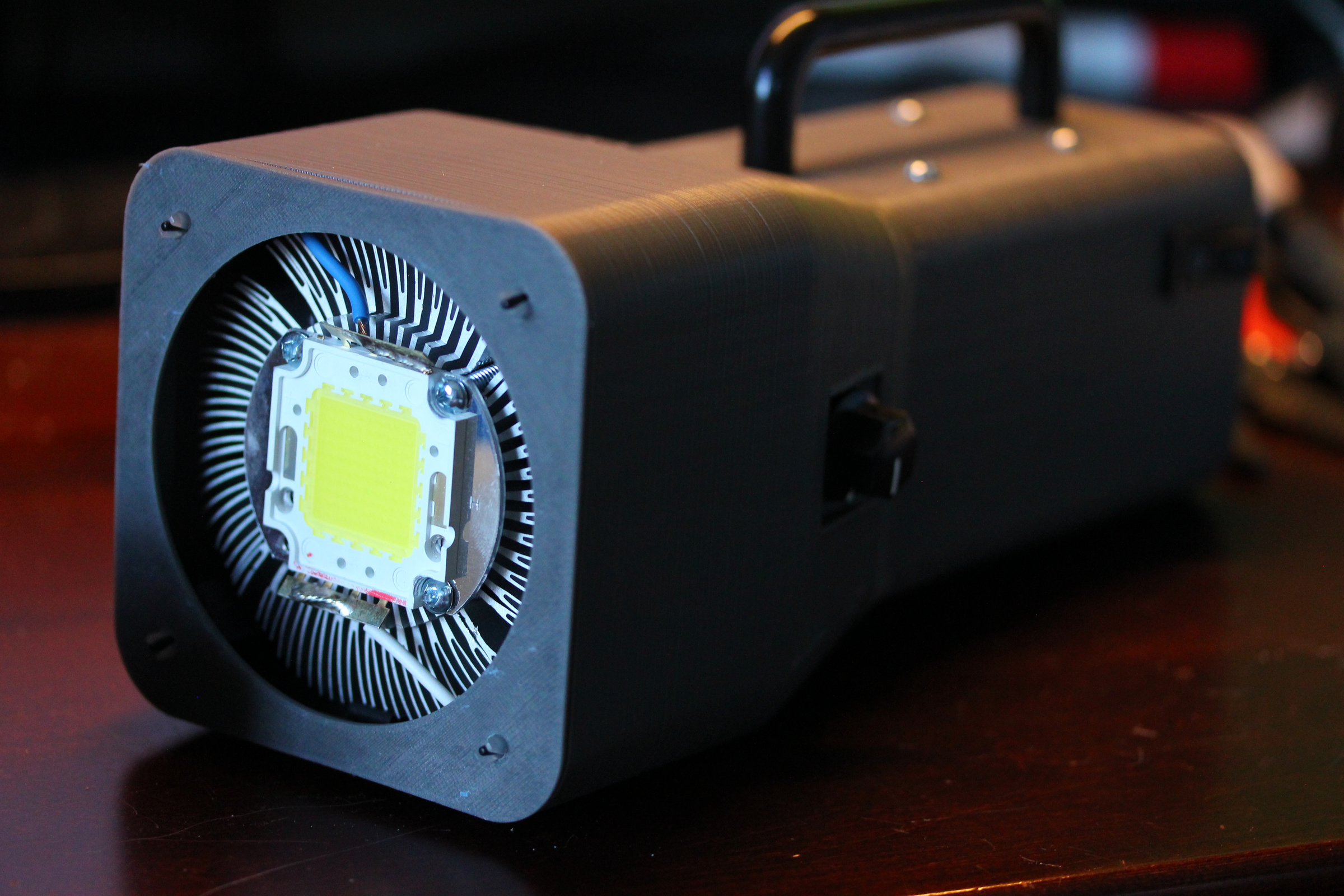 100W LED Flashlight