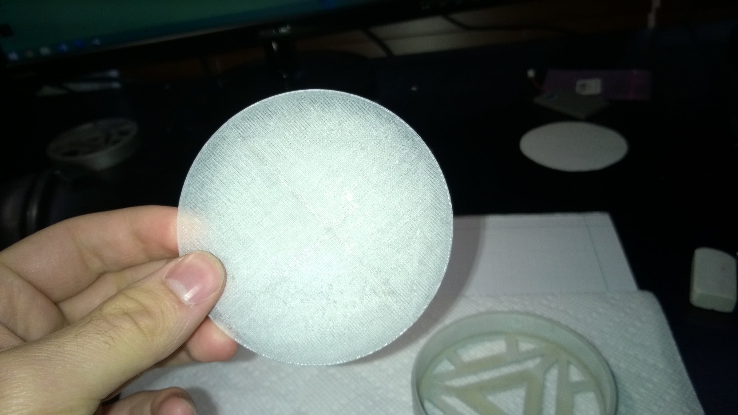 Printed diffuser